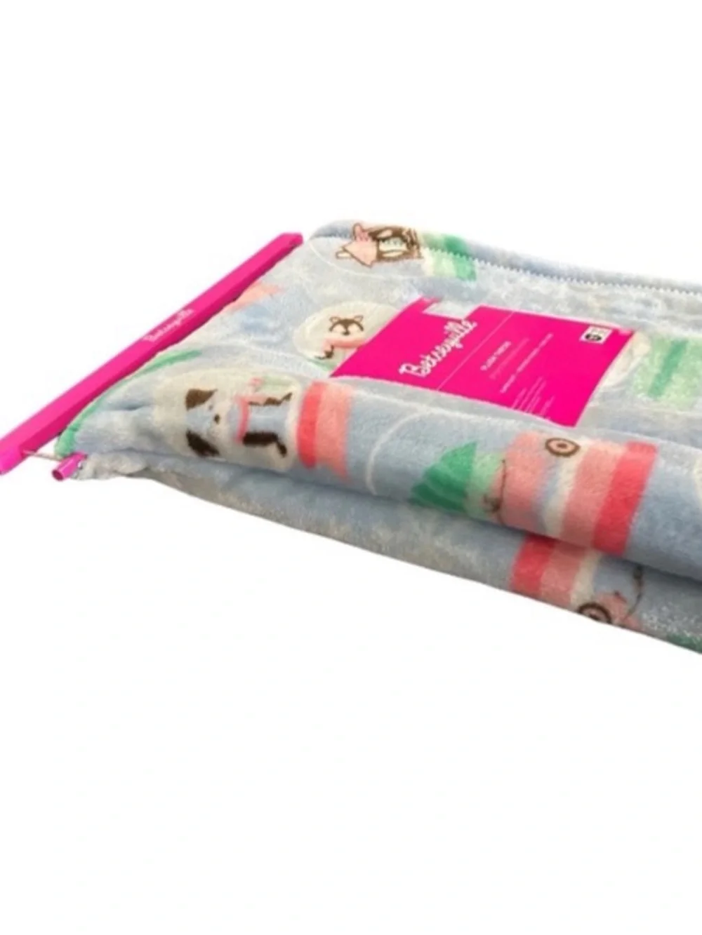 NEW BETSEYVILLE Plush Throw Betsey Johnson Blanket 50” X 70” Snow Globes